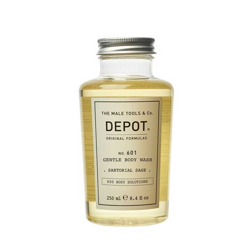 DEPOT Nr. 601 GENTLE BODY WASH SARTORIAL SAGE kūno prausiklis