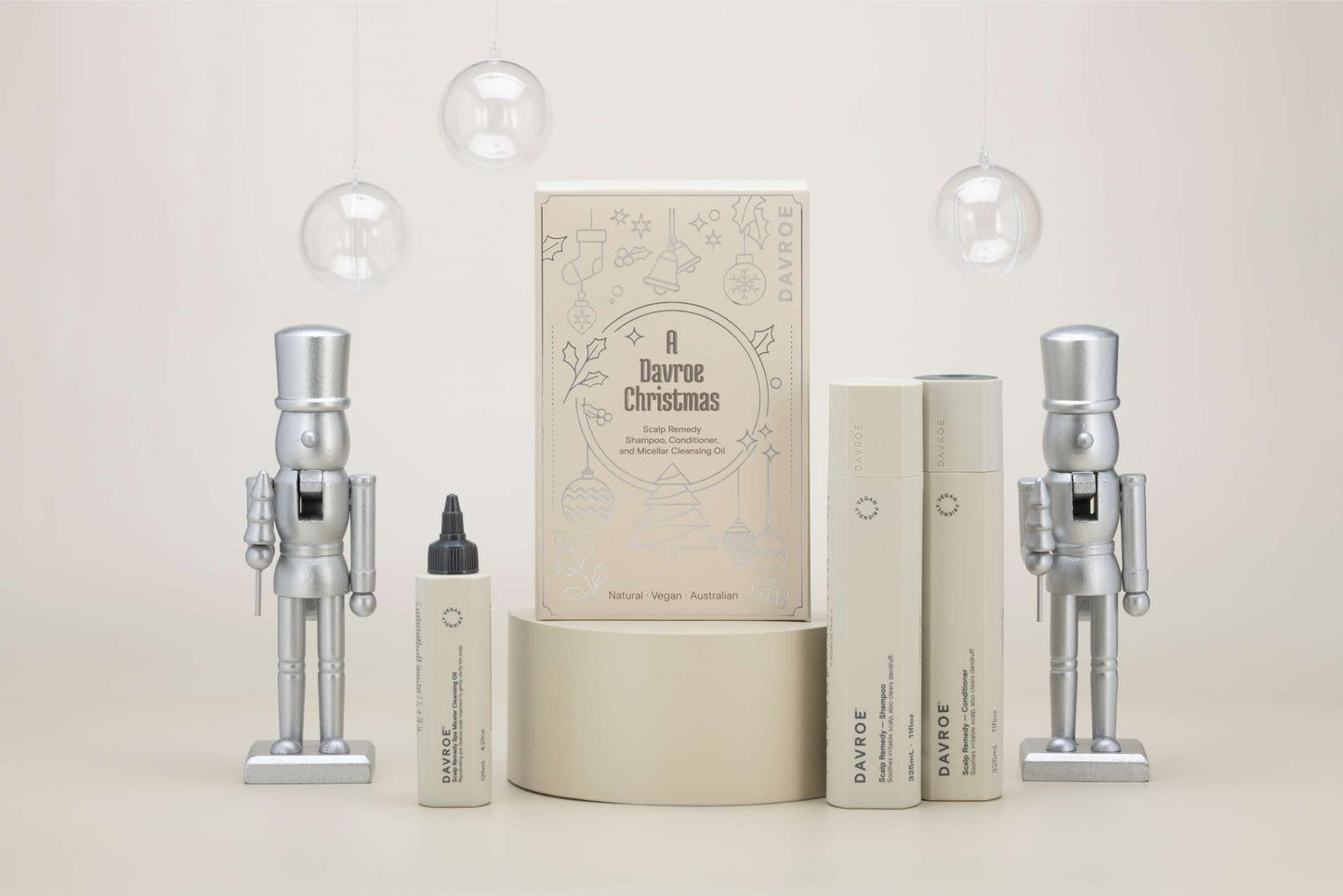 Kalėdinis Davroe Scalp TRIO rinkinys