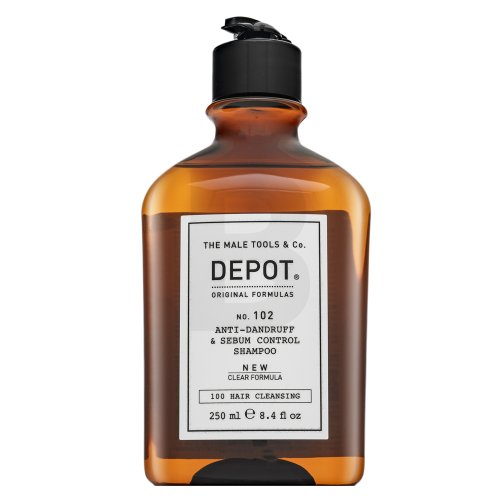 DEPOT Nr. 102 ANTI-DANDRUFF&SEBUM CONTROL SHAMPOO šampūnas nuo pleiskanų riebaluotis linkusiai galvos odai