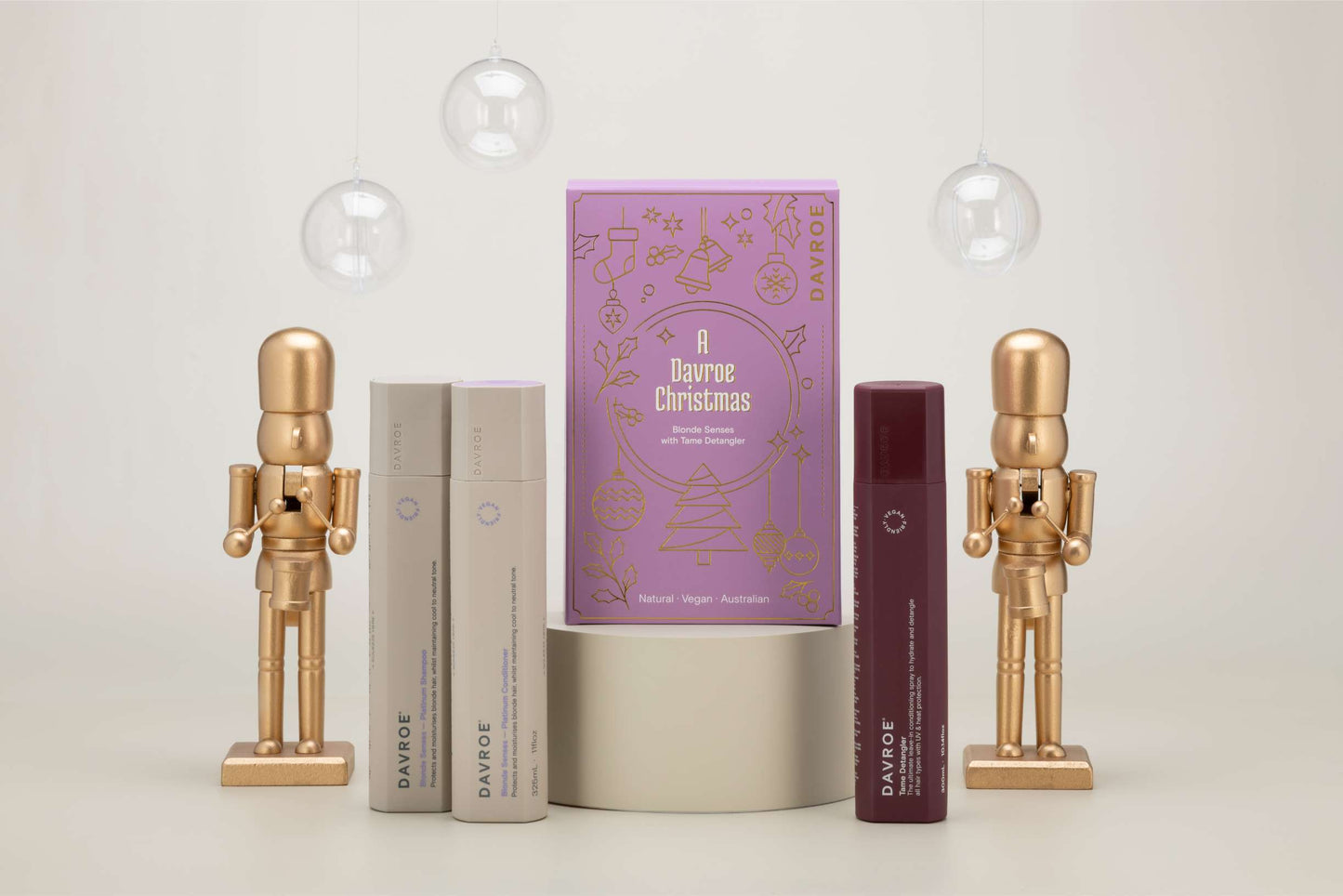 Kalėdinis Davroe Blonde TRIO rinkinys